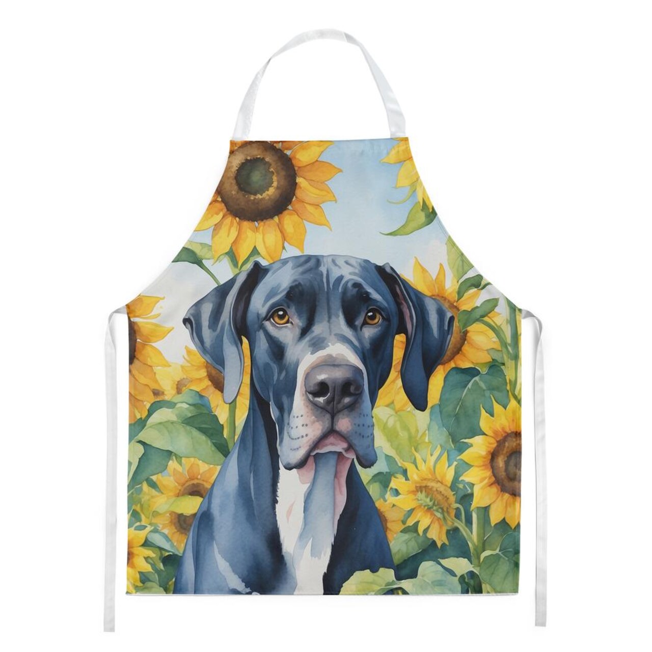 Edge Collections - 27" x 30" - Multicolor - Decorative Kitchen Apron for Daily Use - 1 Piece